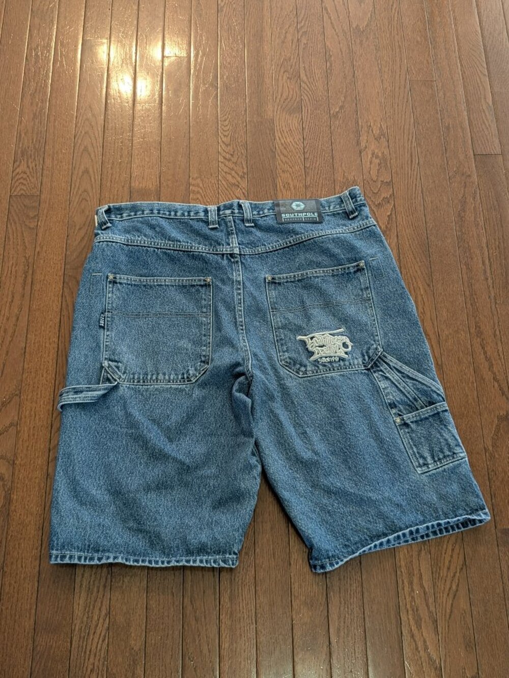 Y2K Baggy Southpole Embroidered Jorts - Size 40